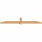 Ekena Millwork Eugene Smooth Timber Gable Bracket, Western Red Cedar, 84"W x 14"H x 3 1/2"D x 3 1/2"F, 4/12 Pitch GBW084X14X0404EUG00SWR - alternate 4